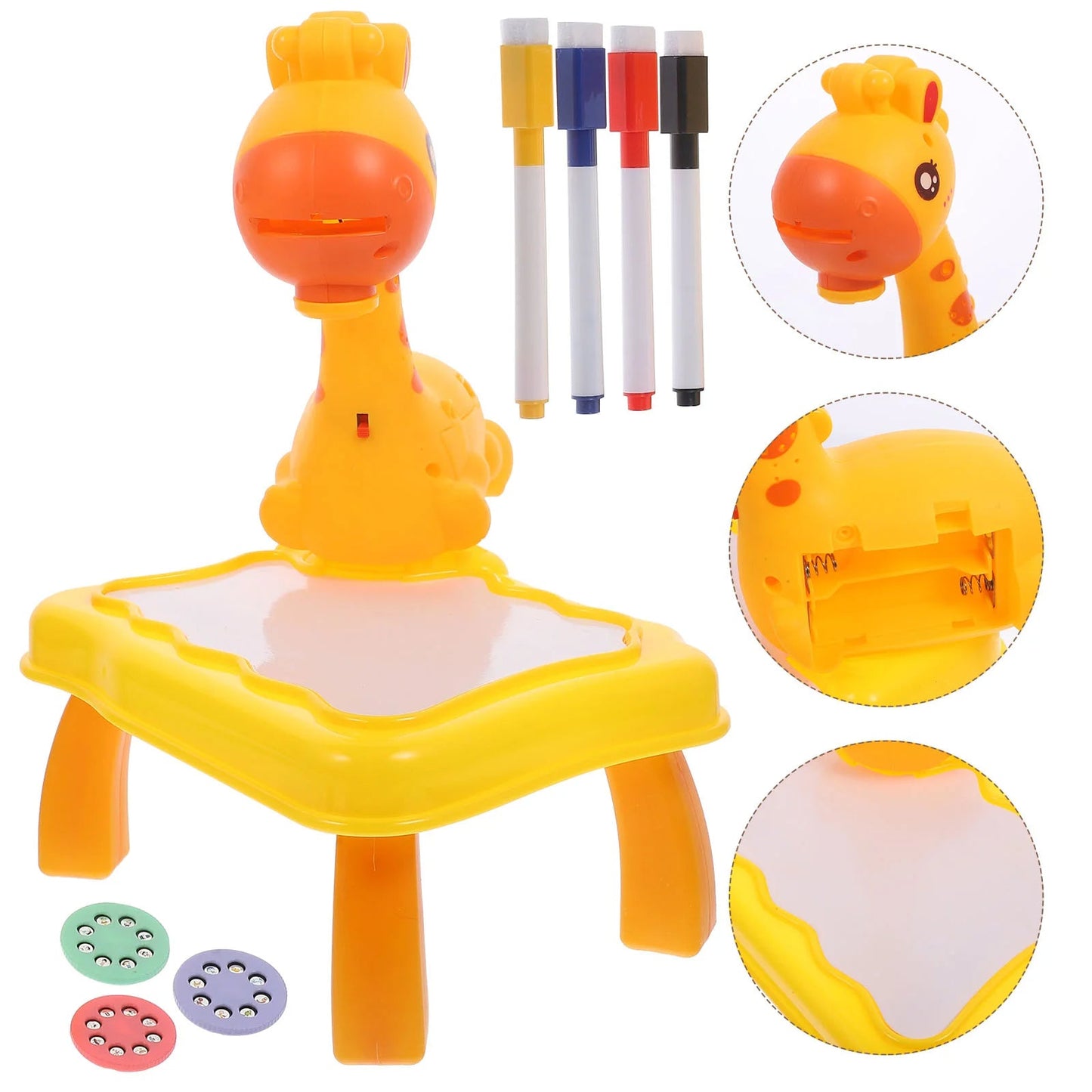 Childrenn Drawing Projector Table