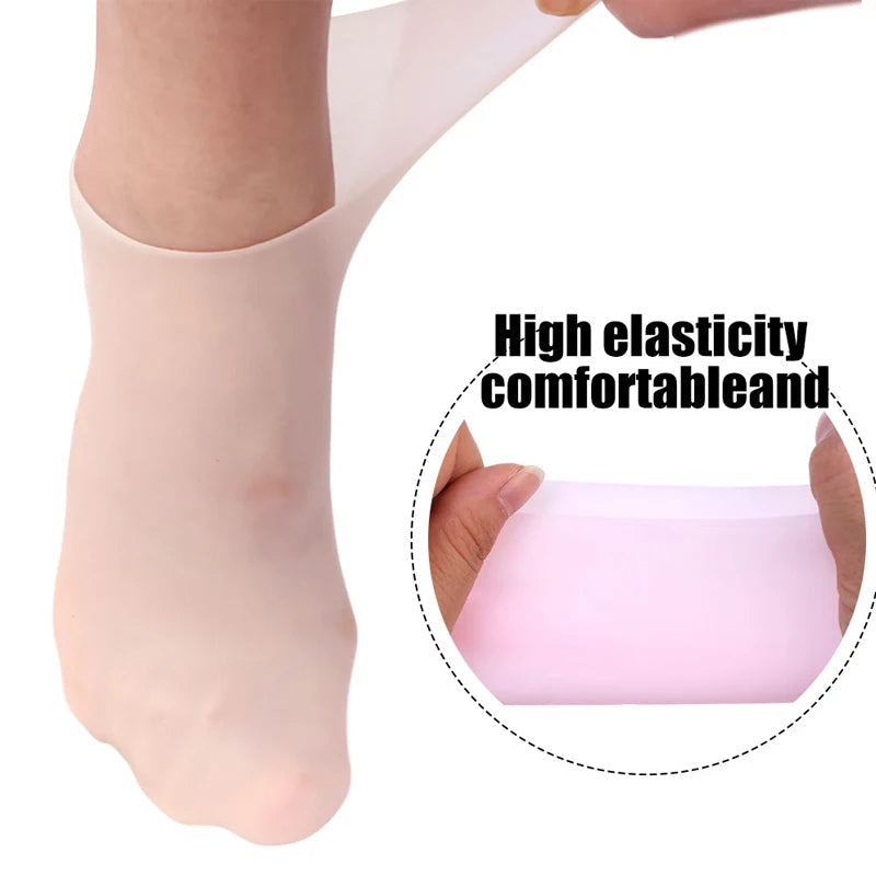 Silicone Moisturizing Gel Socks