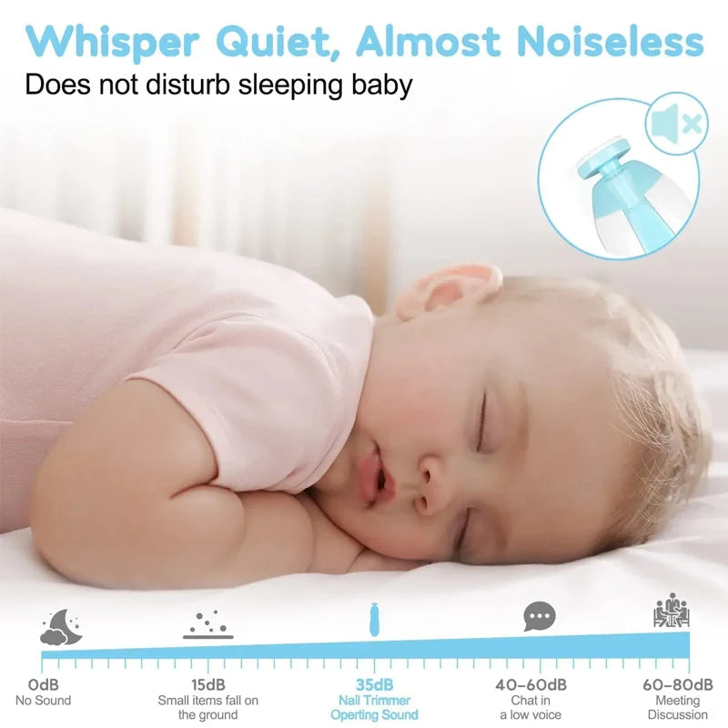 Baby Care Multifunctional Electric Baby Nail Trimmer