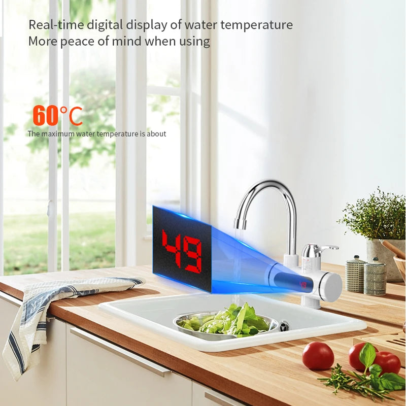 Electric Faucet 3000W Electric Water Heater