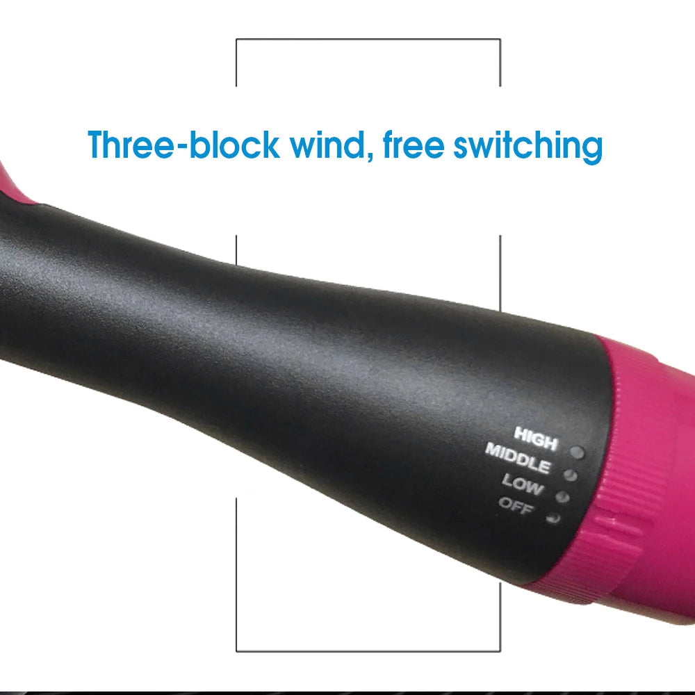 Hair Dryer Hot Air Brush Styler