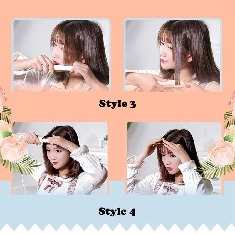 Mini Hair-Straightener Curly