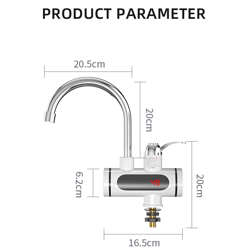 Electric Faucet 3000W Electric Water Heater