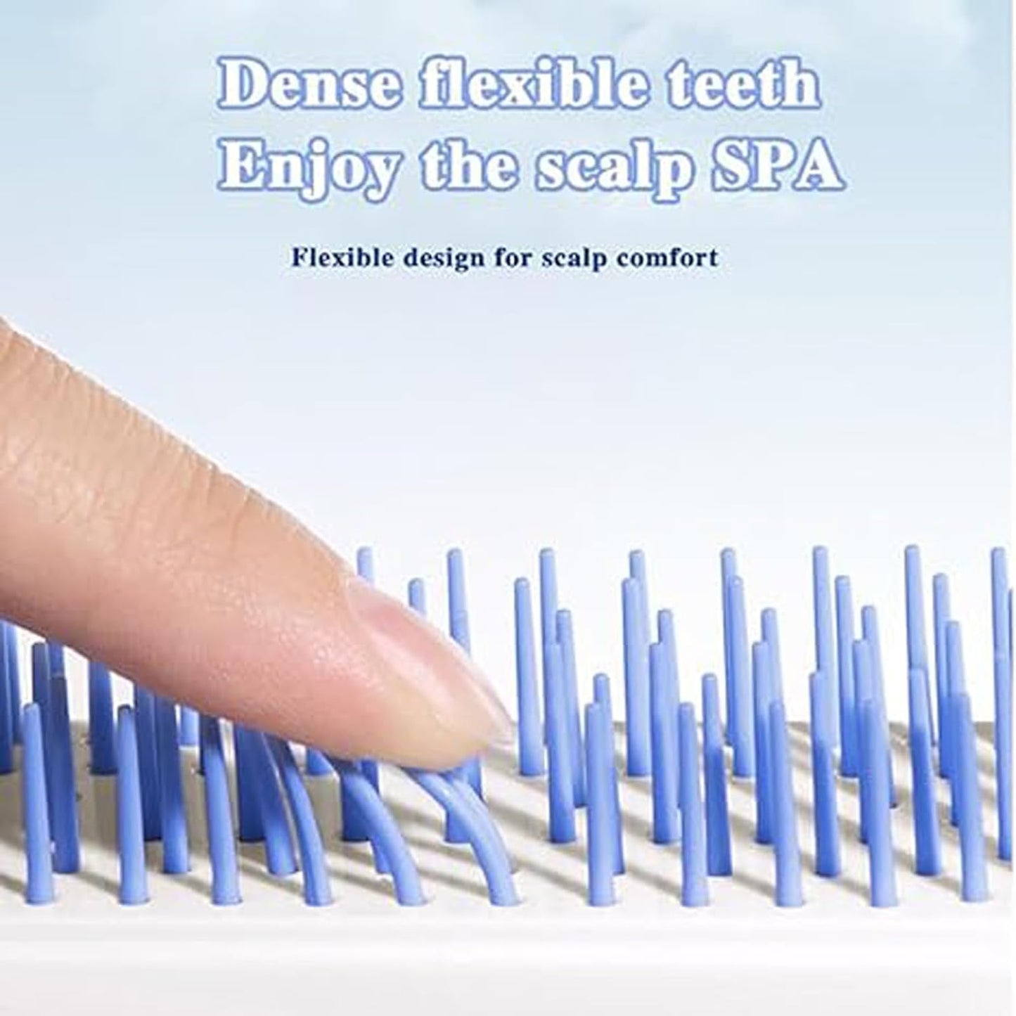 Self-Cleaning Anti-Static Detangling Massage Comb