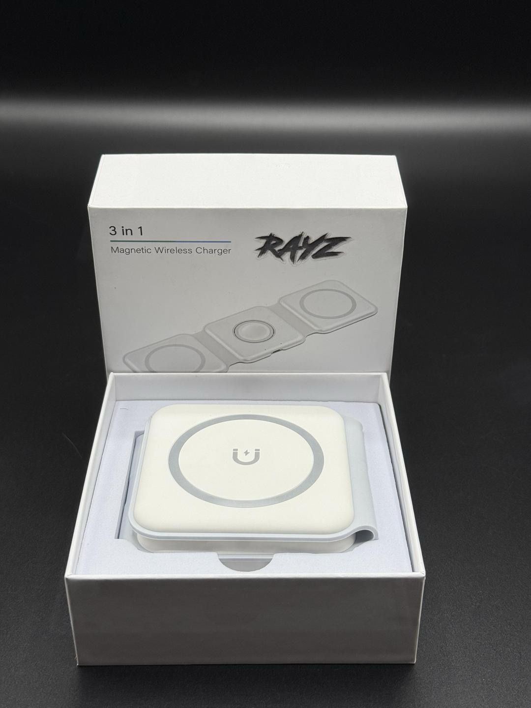 3 in 1 Wireless Charging Pad- 15 watts Power Hub3 in  Magnetic Charging Pad.
