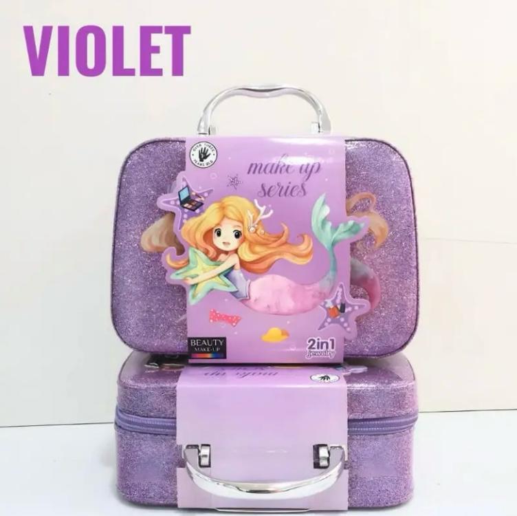 Girls' Makeup Kit Toy – Sparkle and Shine 💄