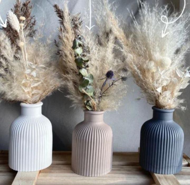 Mini Stone Vase - 1 pc Accent for Home Decor