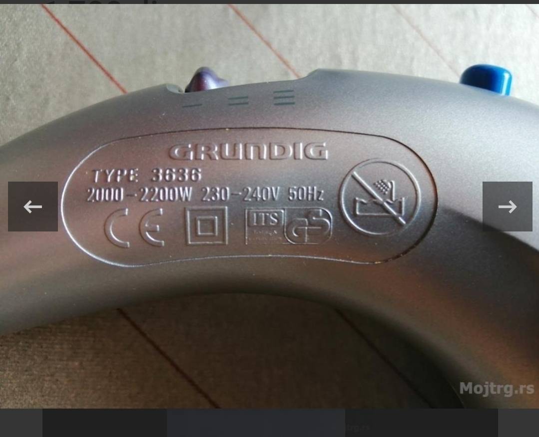 GrundiG Germany Professional hair dryer RUMBA IONIC